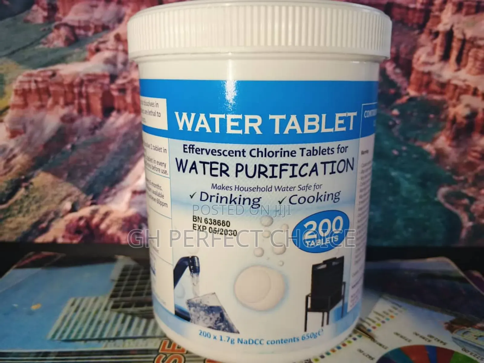 Puresip Effervescent Chlorine Water Purifier