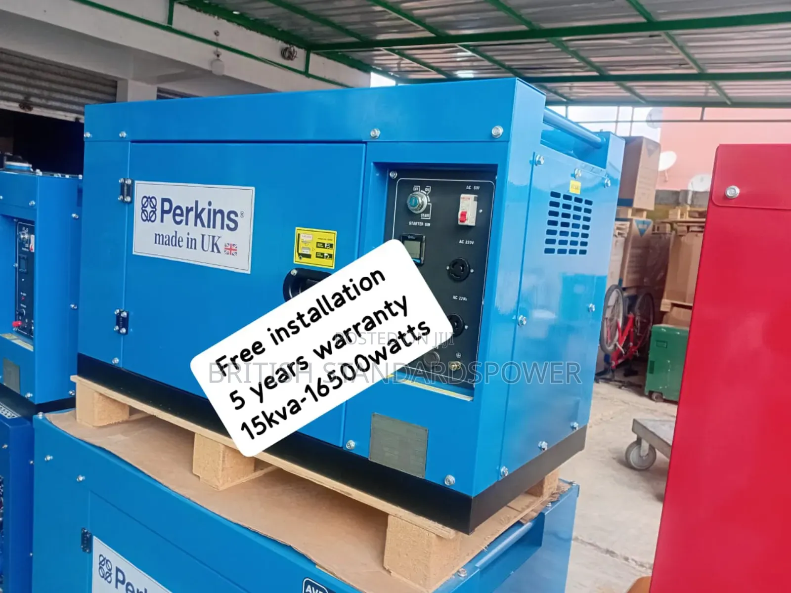 Hugh Efficiency Flow 15kva Silent Diesel Generator