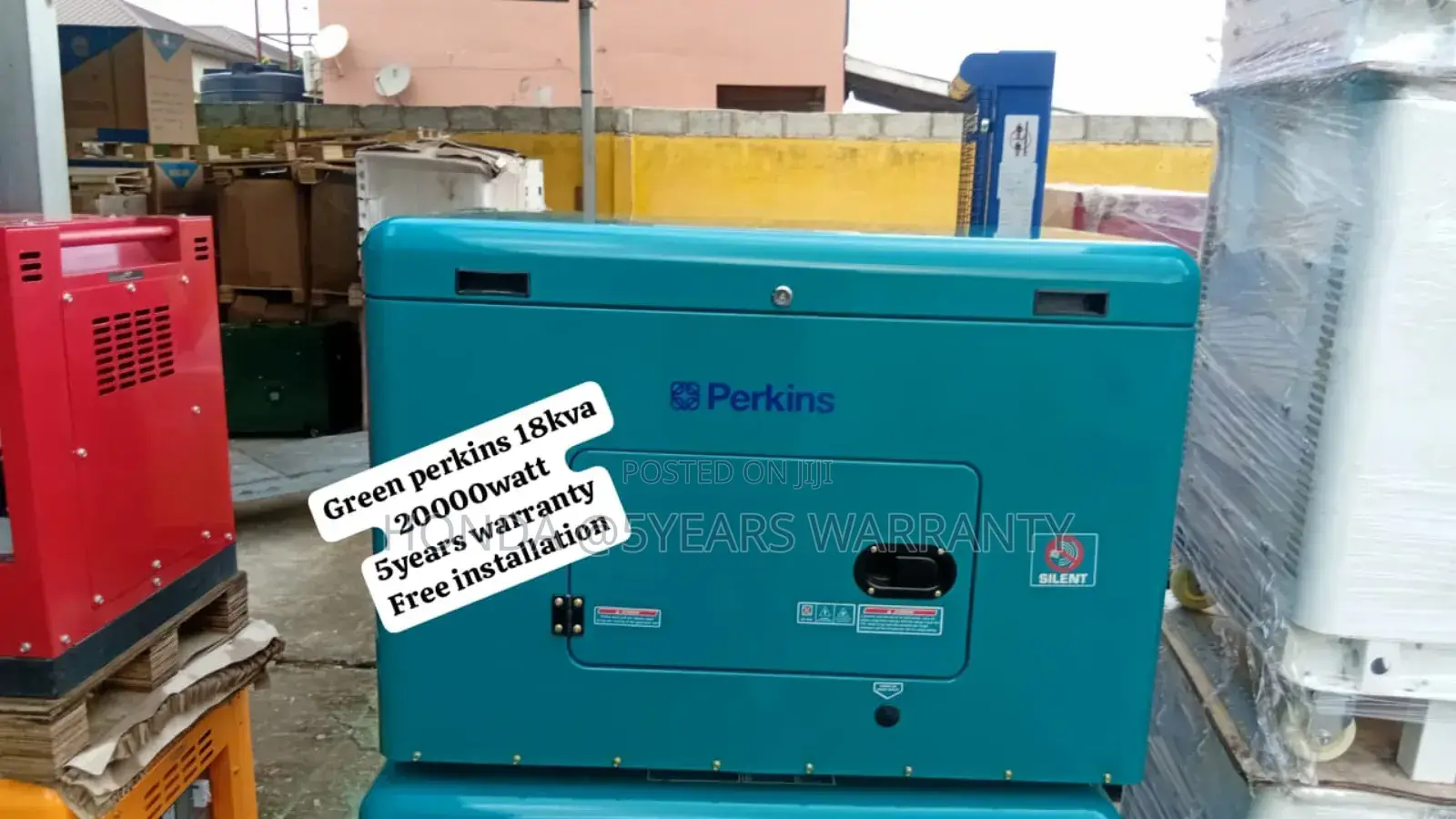 Guaranteed Green 18kva 20000watt Perkins Generator 18kva