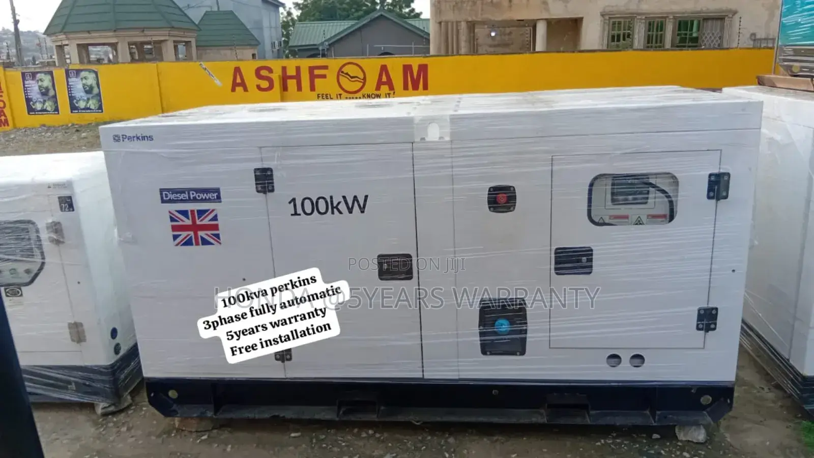 Unbeatable Energy Perkins 100kva Diesel Plant 3phase 100kva