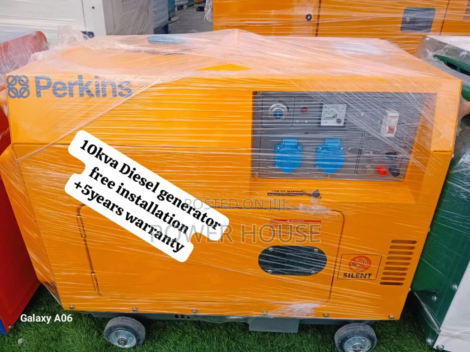 Power Cell Perkins Diesel Generator 10kva Silent