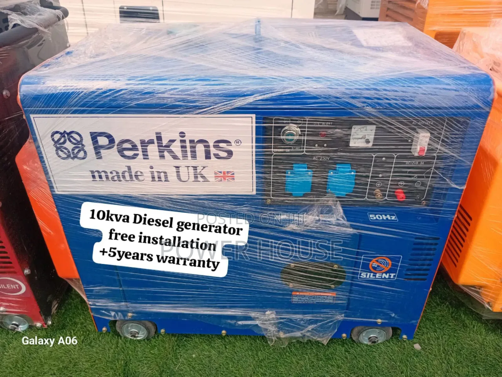Power Star Energy Perkins Diesel Generator 10kva Silent