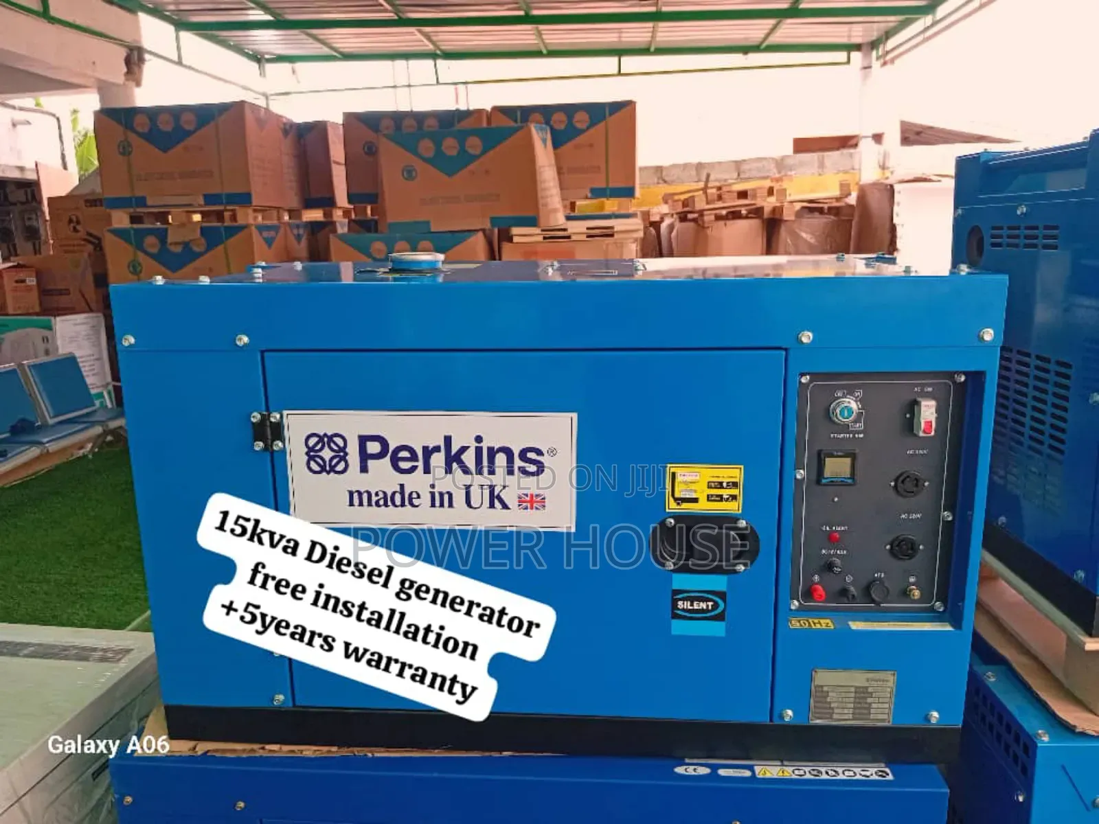 Power Flex Perkins Diesel Generator 10kva Silent