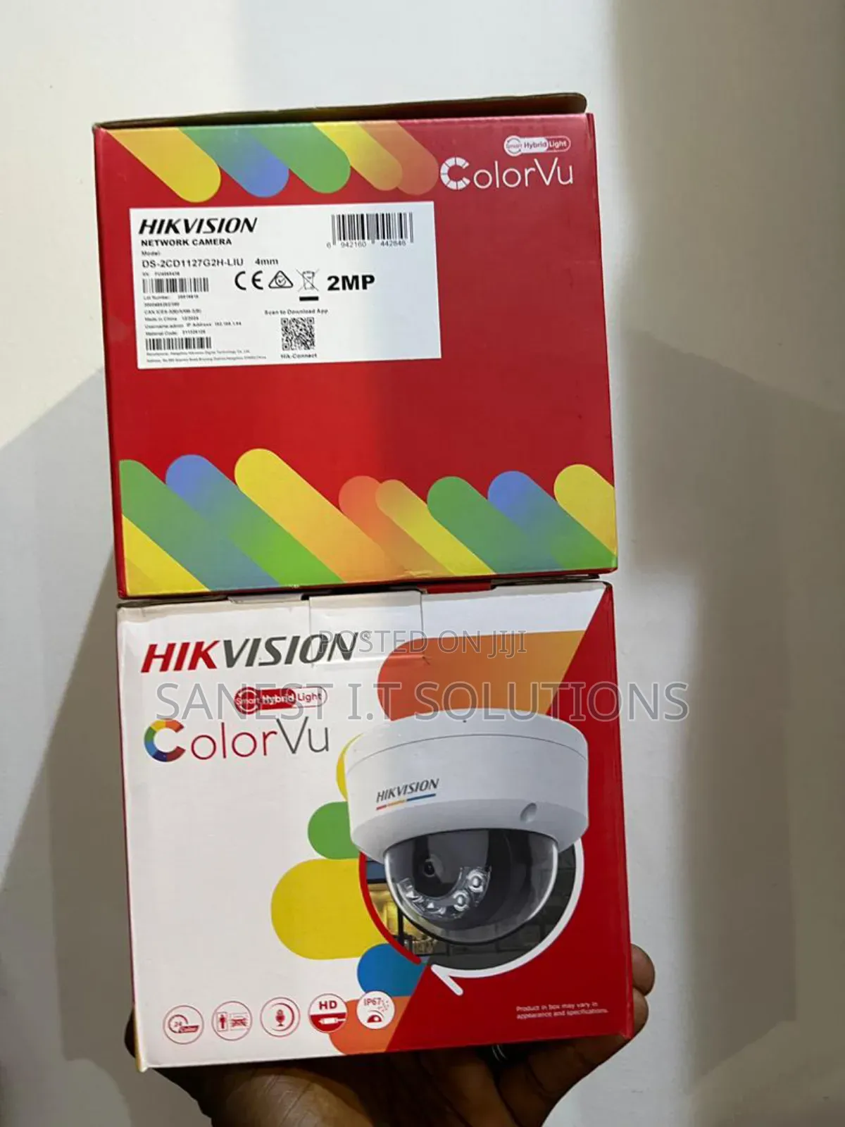 2mp Ip Hikvission Full Color With Audio Dome CCTV Camera