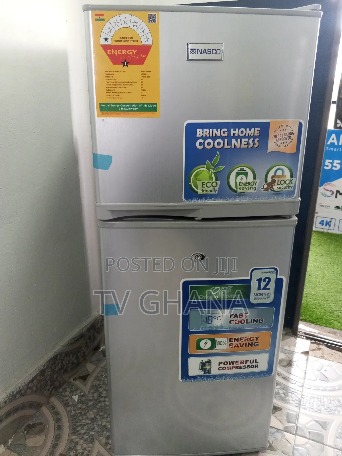 Unique Nasf2-14s Nasco Fridge Freezer Systematic Set