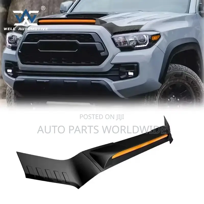 Toyota Tacoma Bonnet Hood Shield Protector Lights 2016-2023