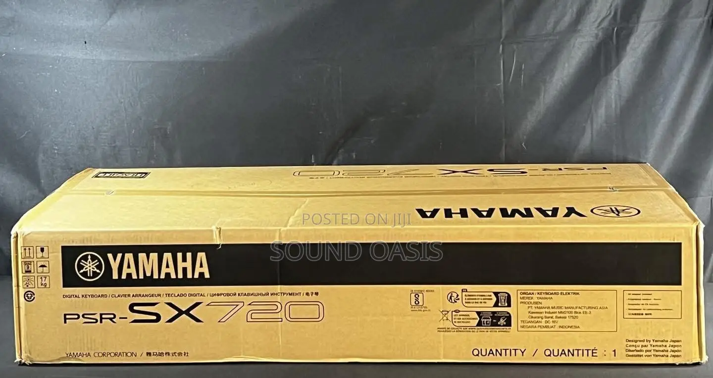 Yamaha PSR-Sx720 61-Key Arranger Workstation(Keyboard)