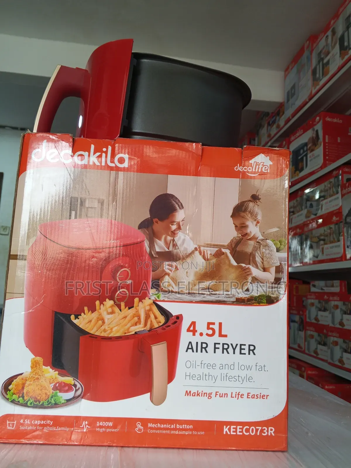 4.5litres Air Fryer Decakila Air Fryer
