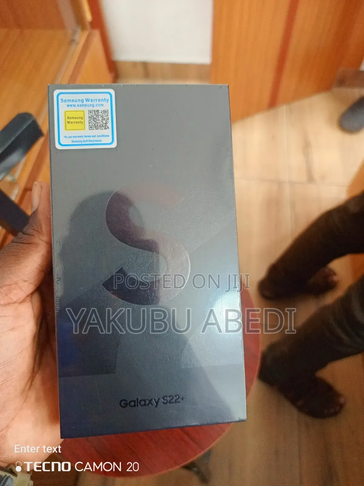 New Samsung Galaxy S22+ 5G 128 GB Black