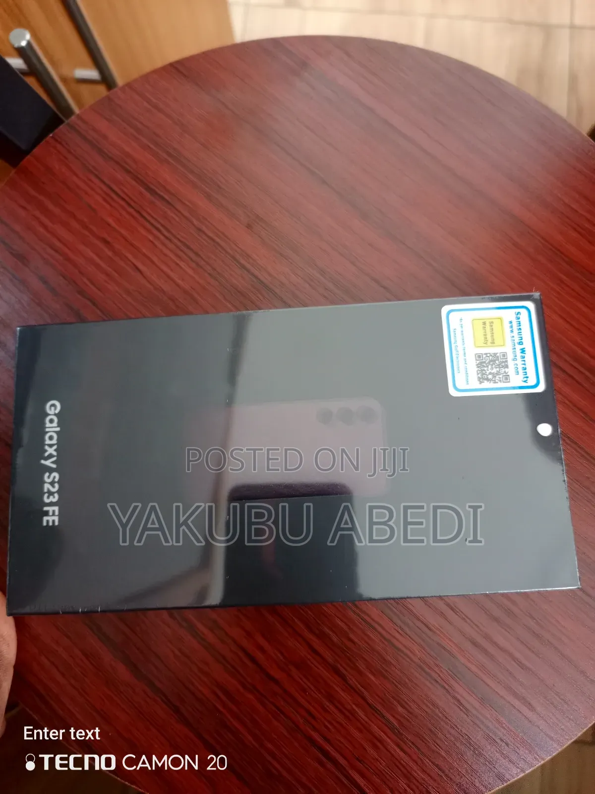 New Samsung Galaxy S23 FE 128 GB Black