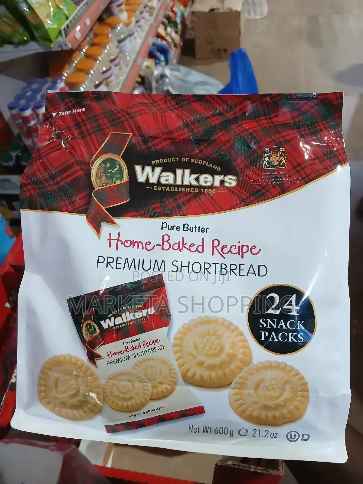 Walkers Premium Shortbread 600g