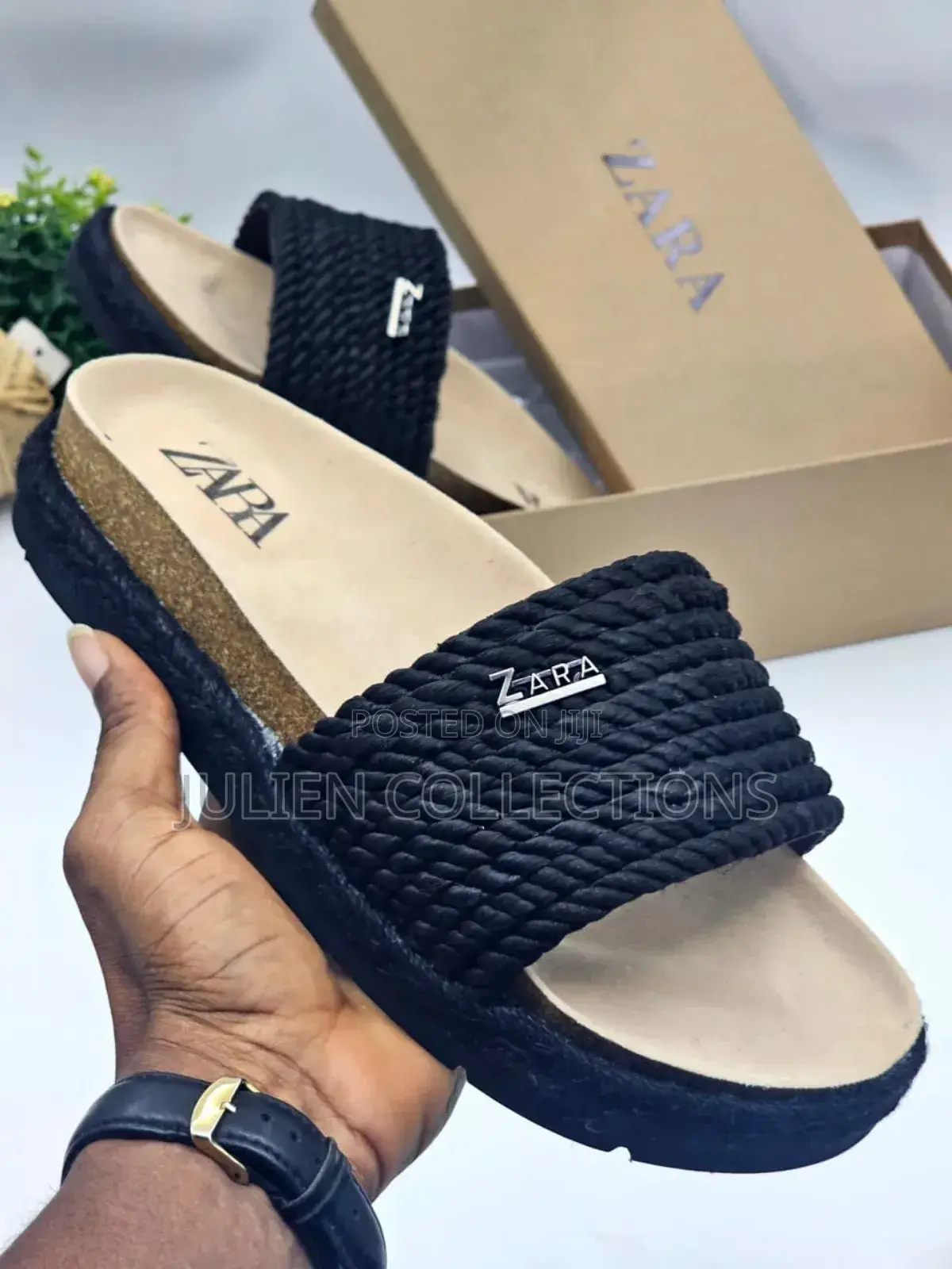 Zara Sandals P Black