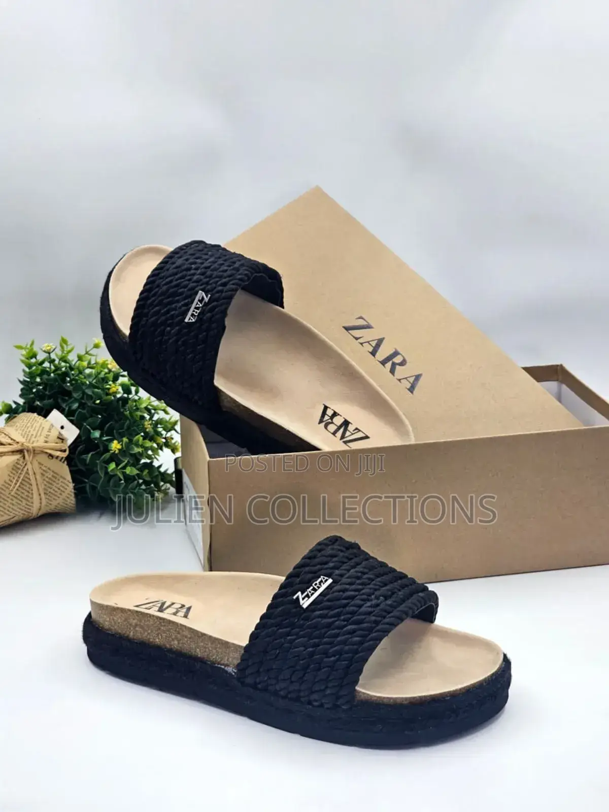 Zara Sandals P Black