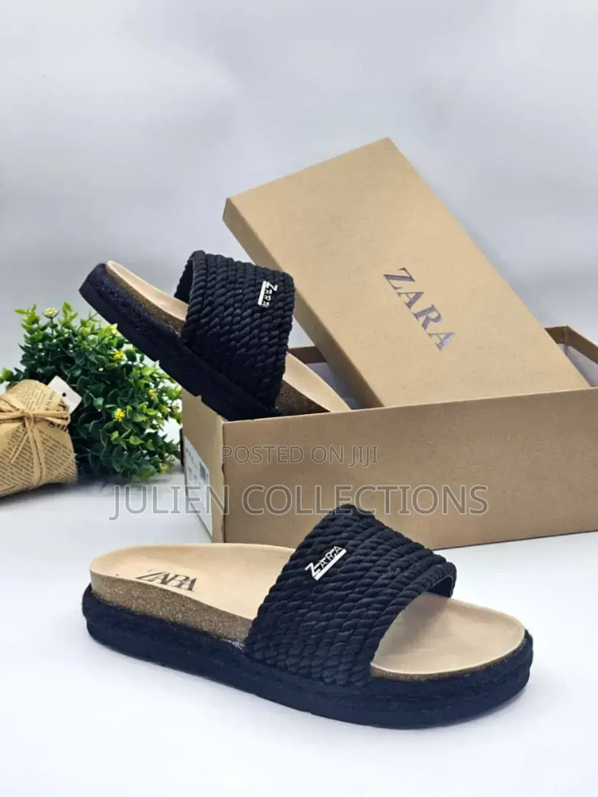 Zara Sandals P Black