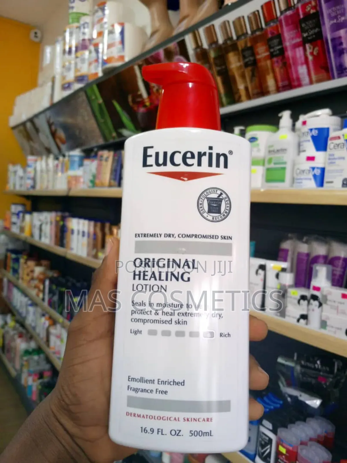 Eucerin Daily Hydration Lotion Fragrance Free