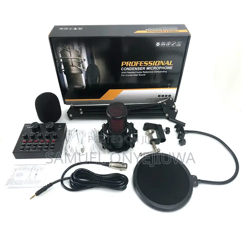 Studio Microphone ( Professional Condenser Microphone)