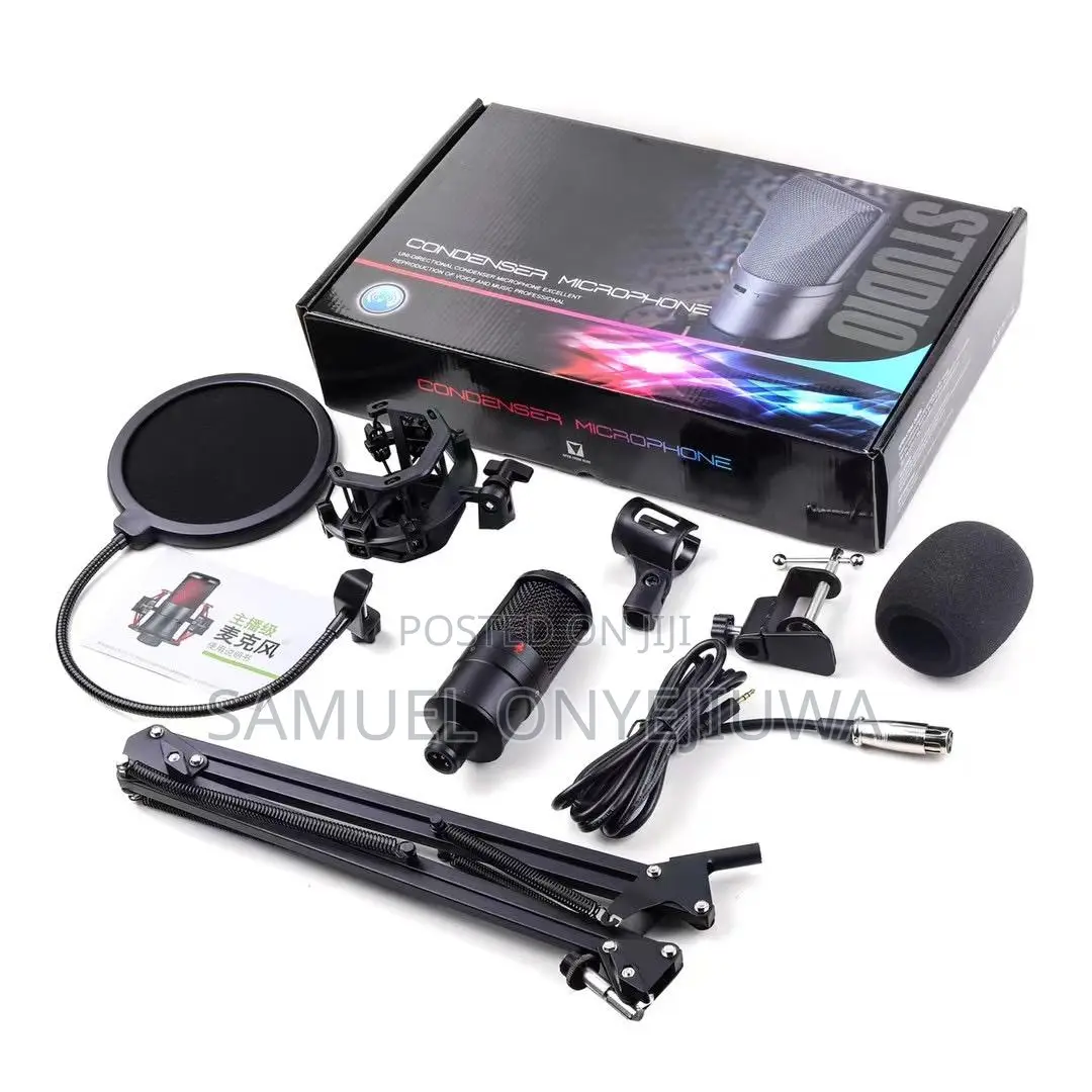 Studio Microphone ( Professional Condenser Mic)