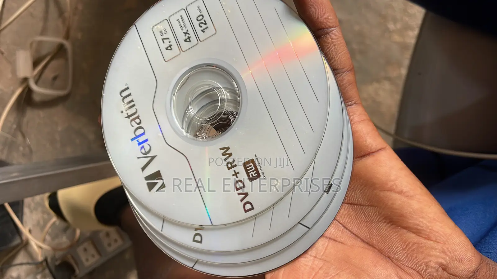 Verbatim 4x Dvd+Rw Rewritable Discs 4.7gb