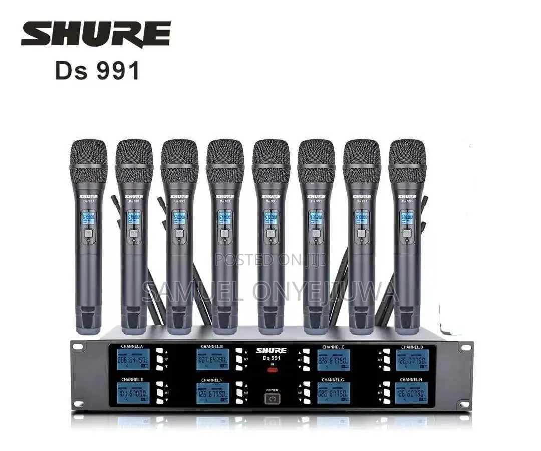 Shure Ds-991 8in1 Professional Wireless Microphone