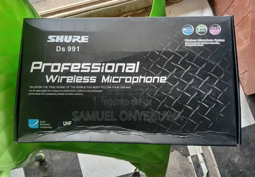 Shure Ds-991 8in1 Professional Wireless Microphone