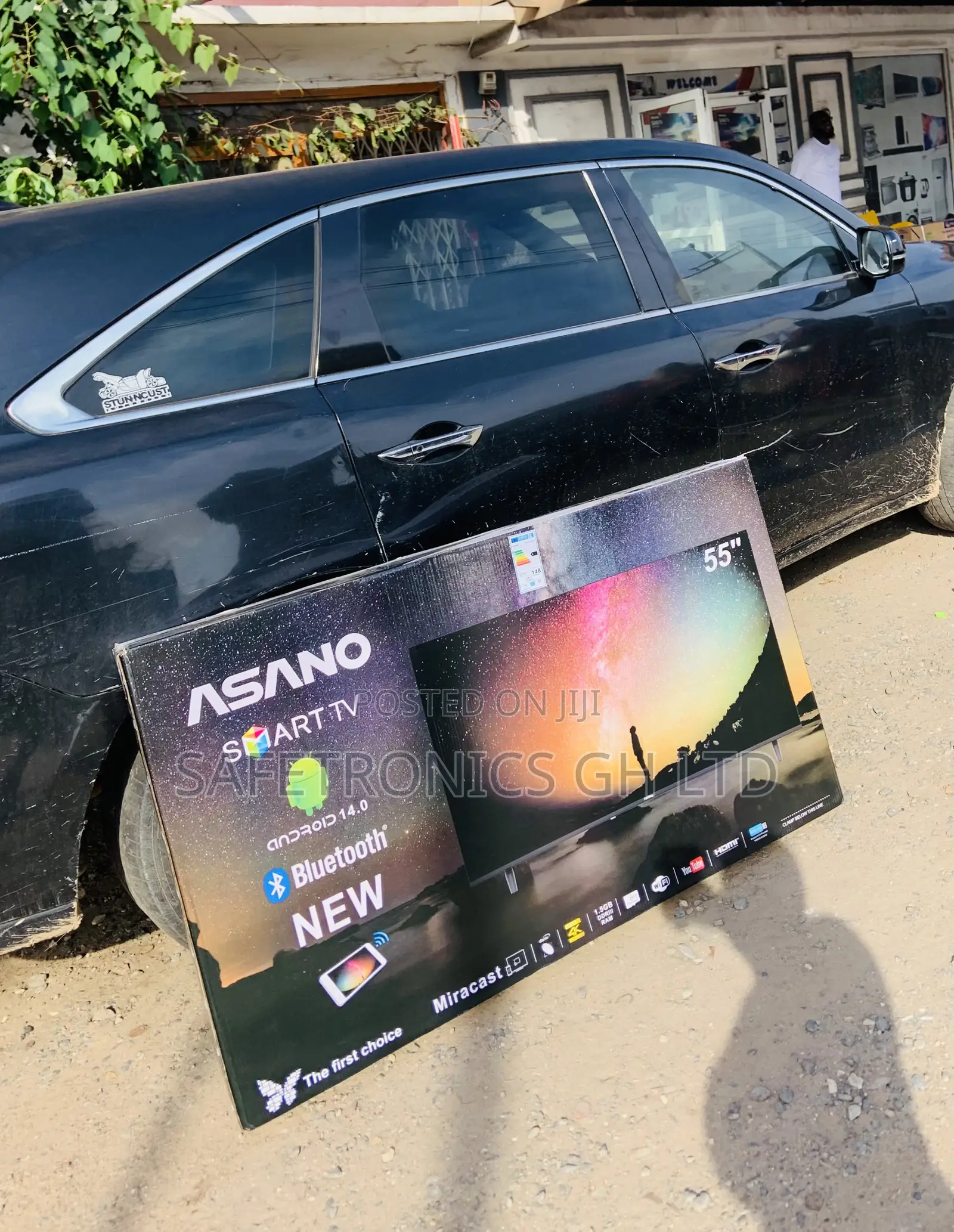 Original Asano 50 Inch Android Smart Led Frameless Tv