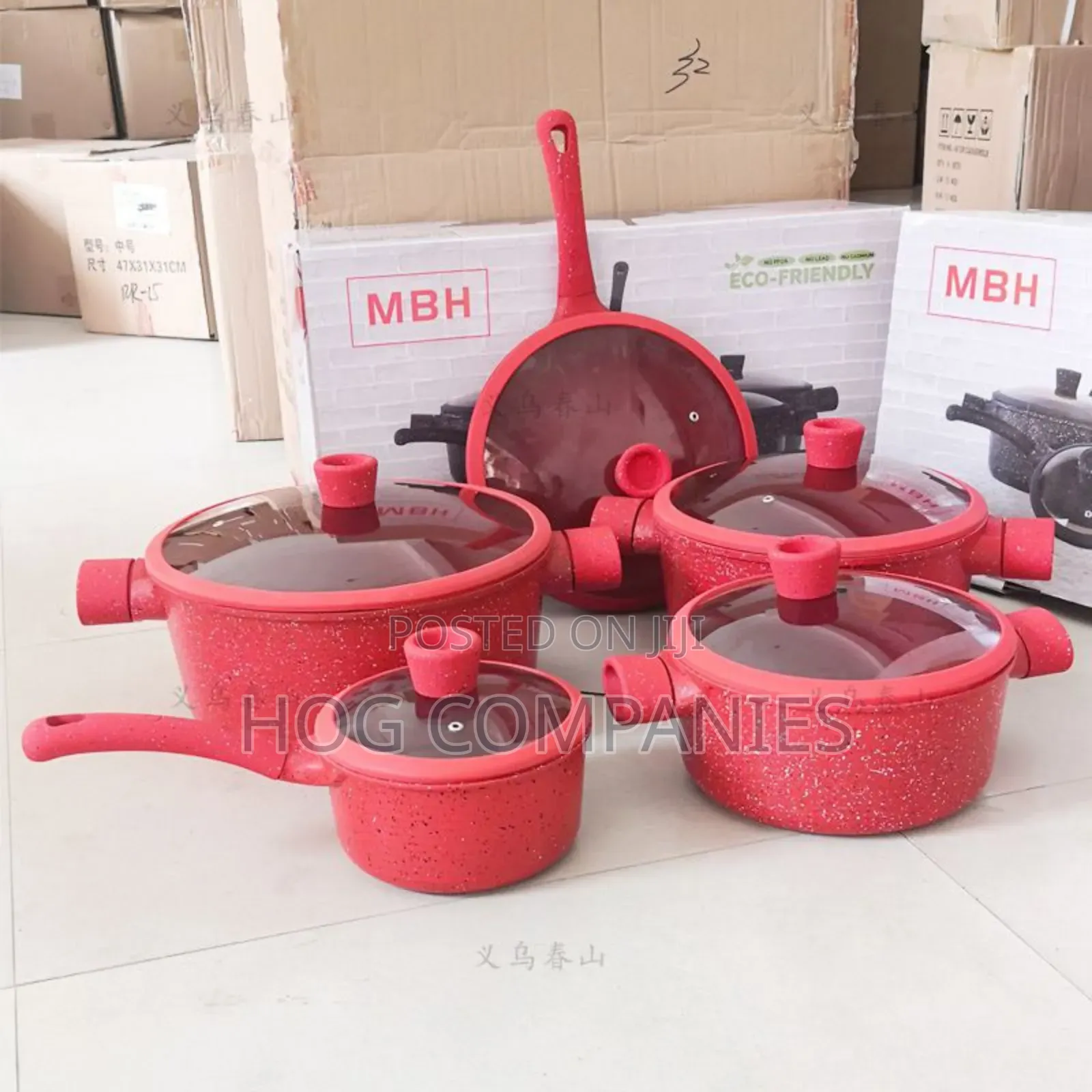 High Quality MBH Cookware Pot Set
