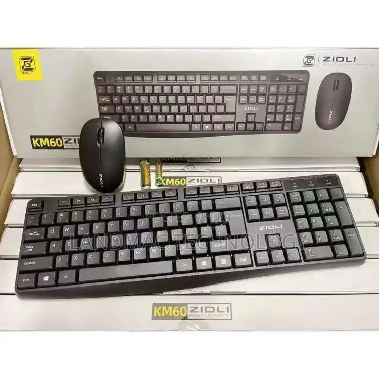 Wireless Keyboard and Mouse Km60 Zidli