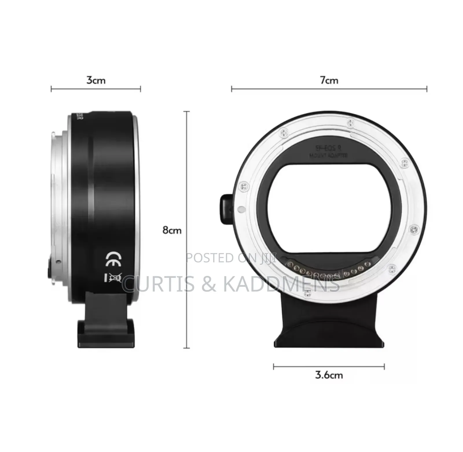 Canon Ef to Rf Adapter by Andoer for Canon R, R6, R5