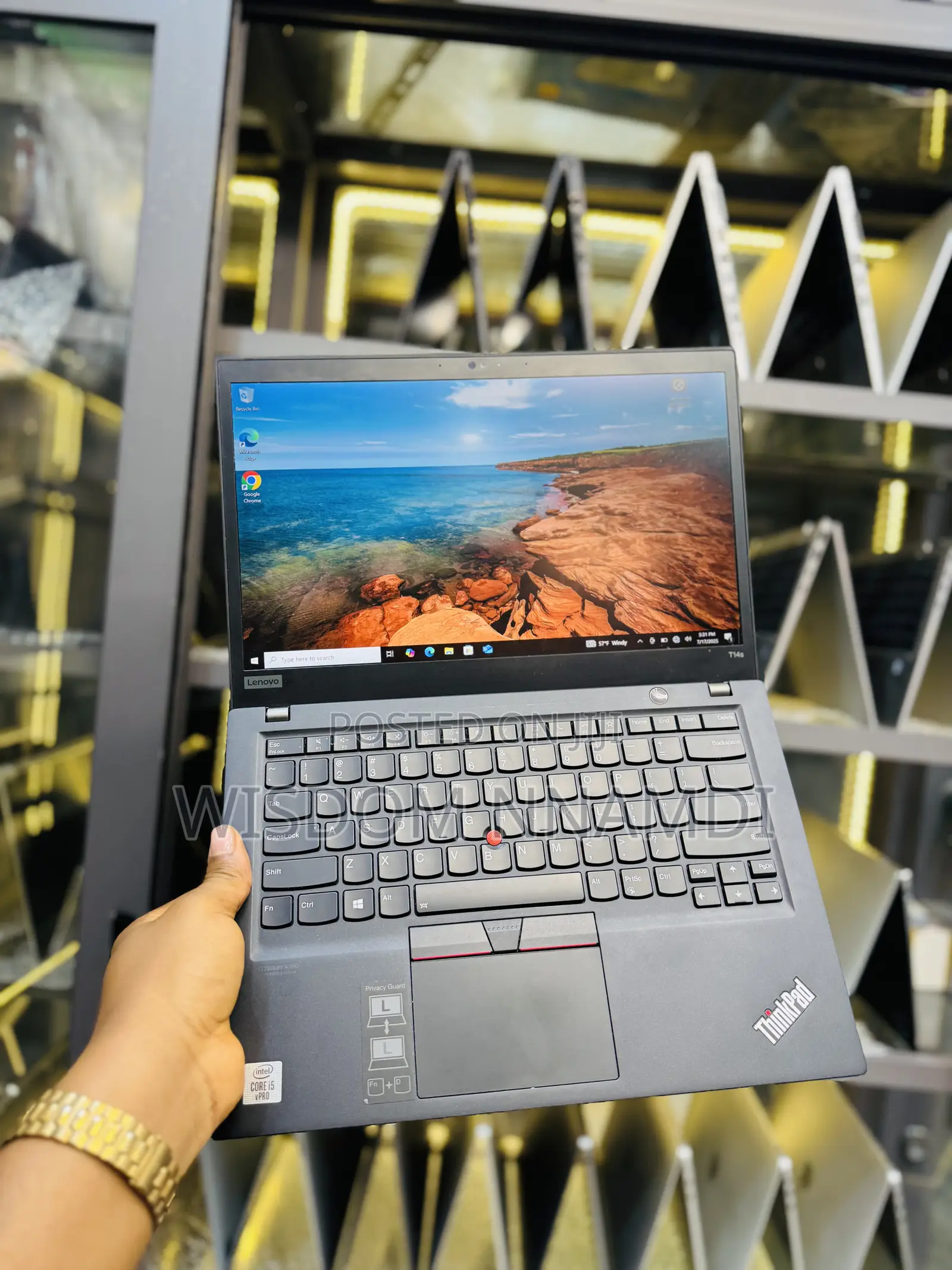 Laptop Lenovo ThinkPad T14 G1 16GB Intel Core i5 SSD 256GB