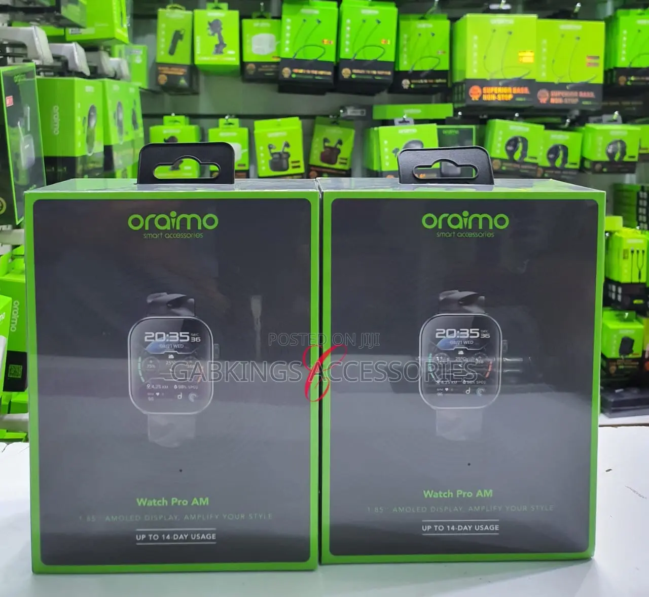 Oraimo Watch Pro Am 1.85 Amoled Ip68 Smart Watch