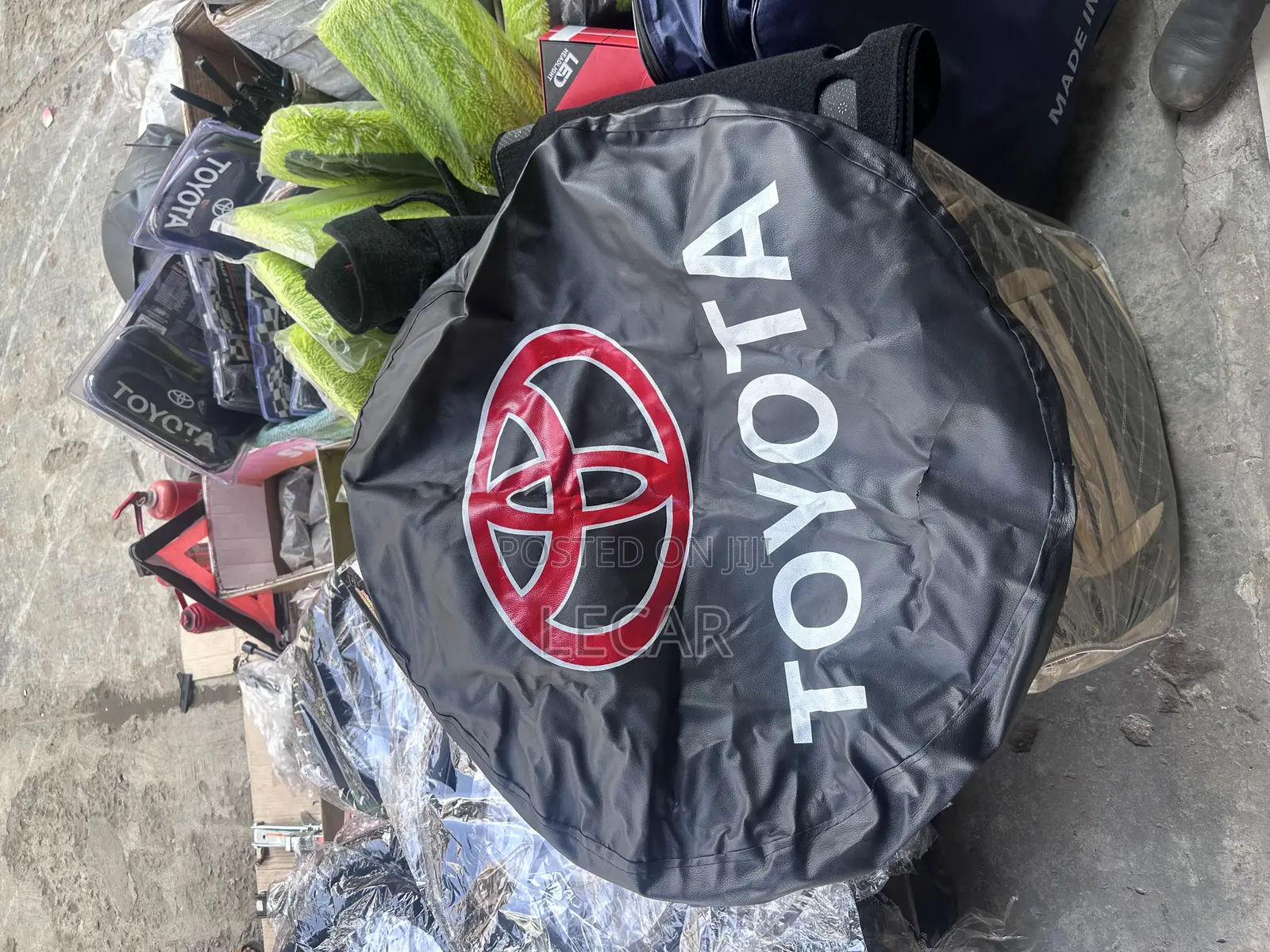 Back Tyre Cover ... Toyota