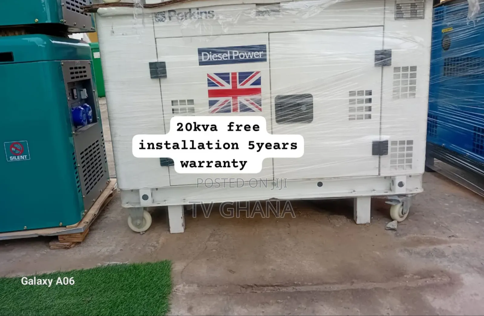 Powering Ghana Prosperity Perkins 20kva Diesel Silent