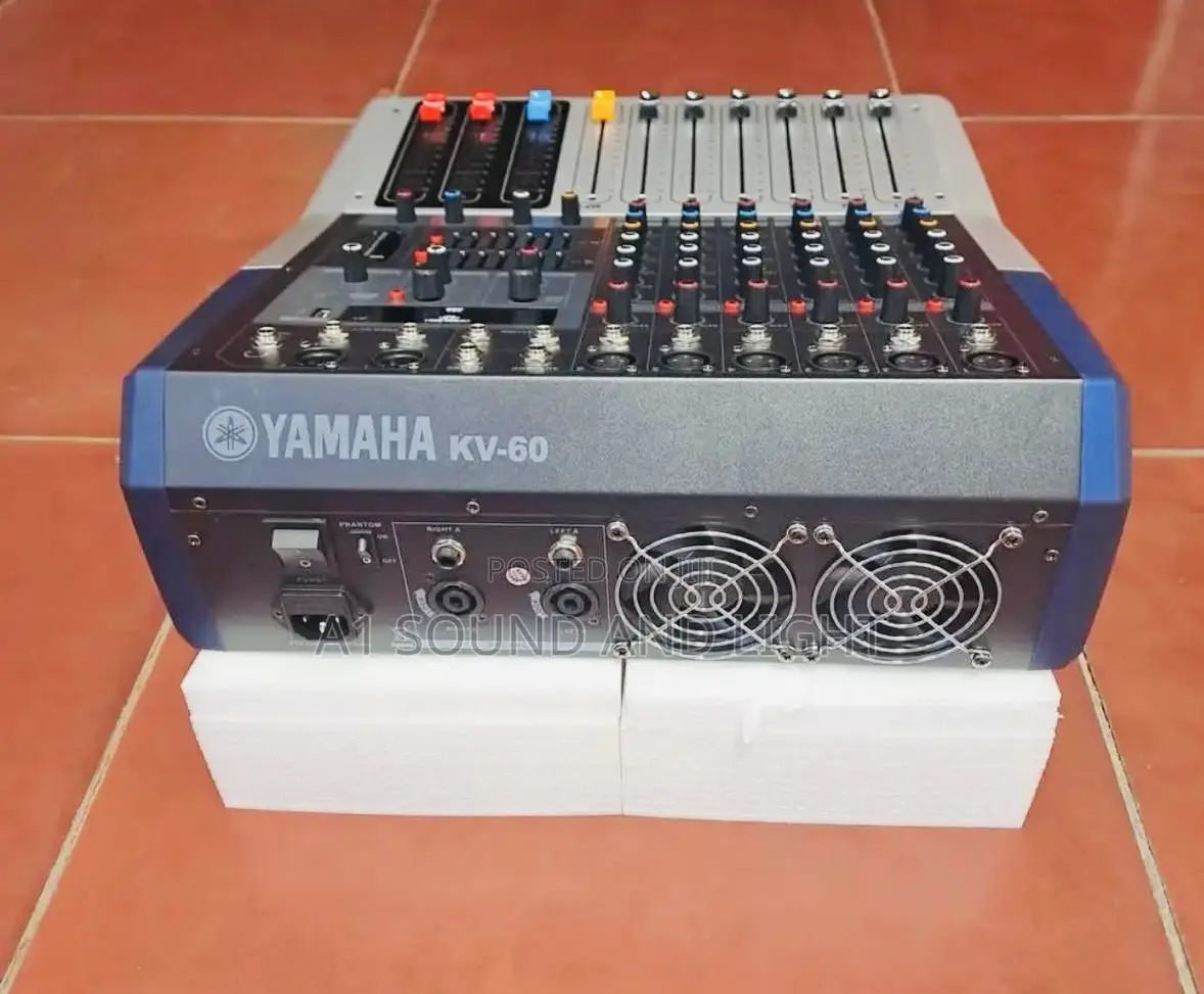 Yamaha Kv-60 [ 6 Channels ] Powered Mixer