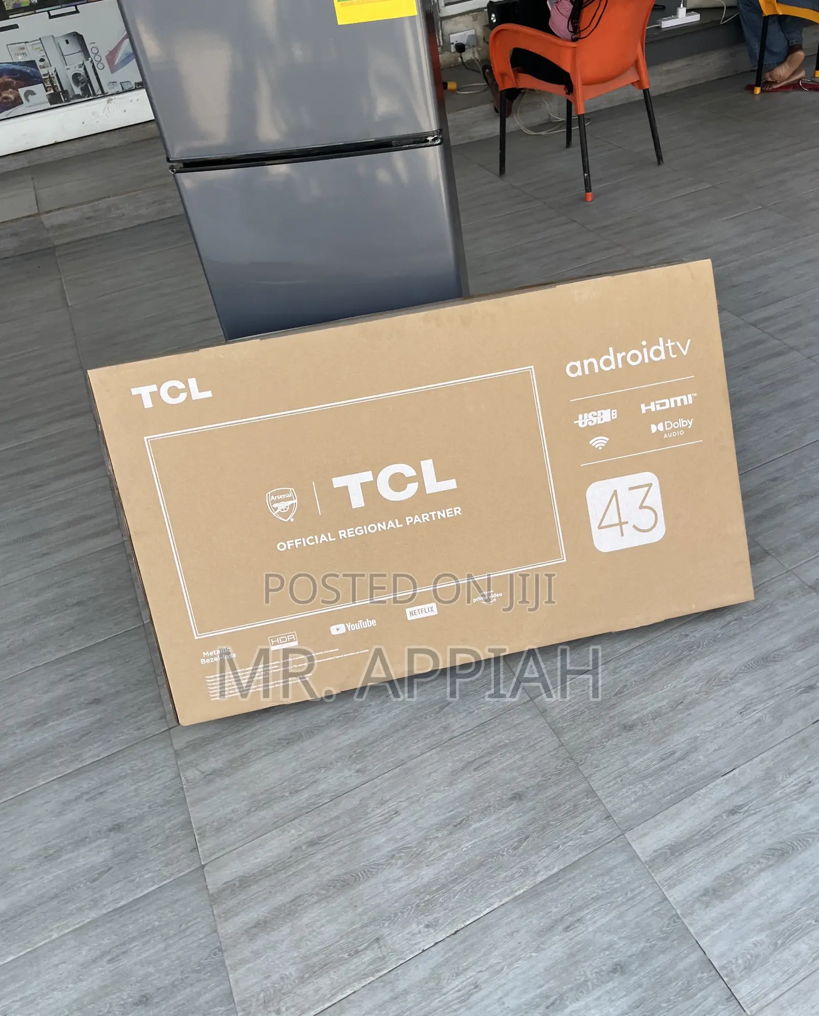 New Classic TCL 43 Inch Full Hd Smart Television(Black) 