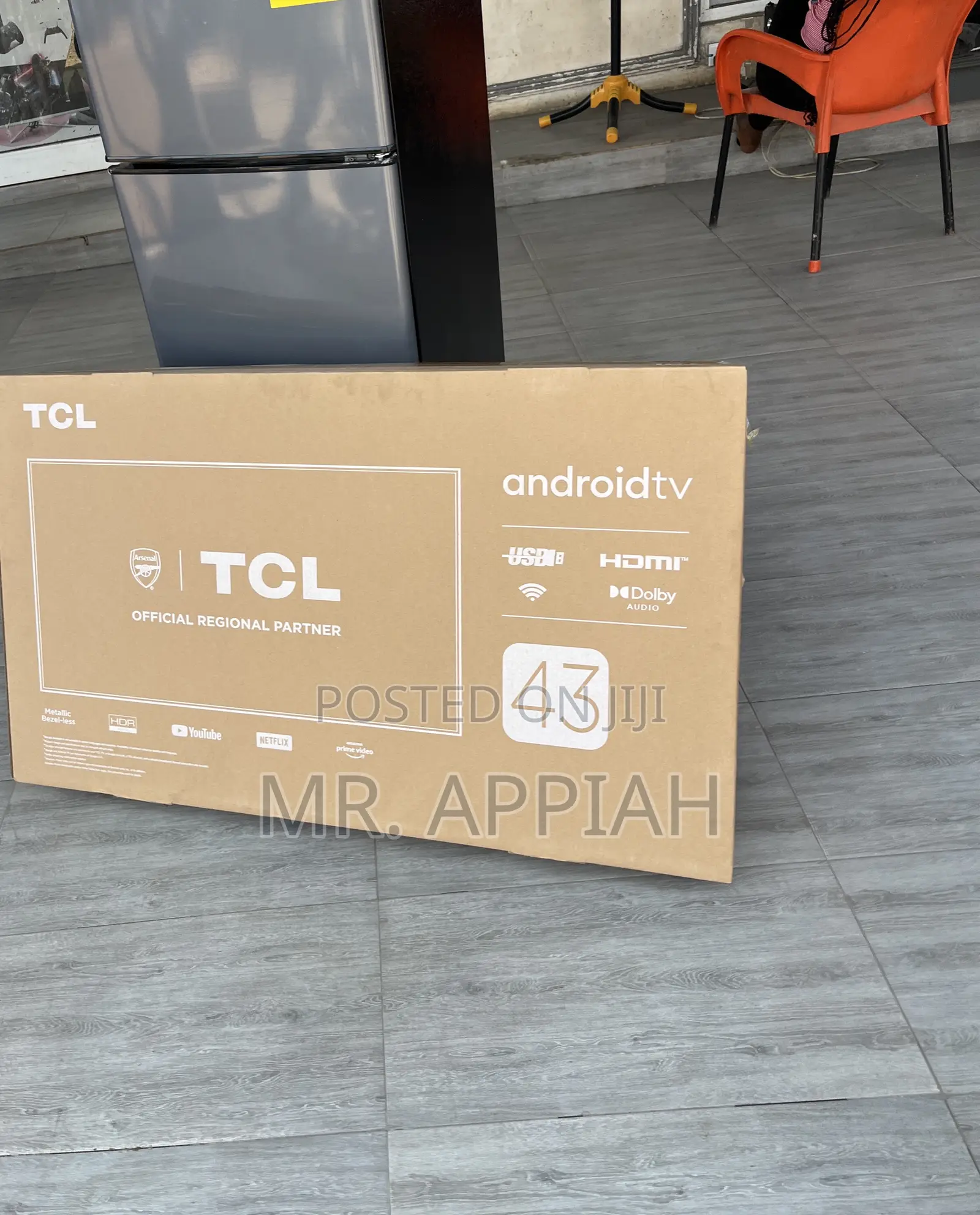 New Classic TCL 43 Inch Full Hd Smart Television(Black) 