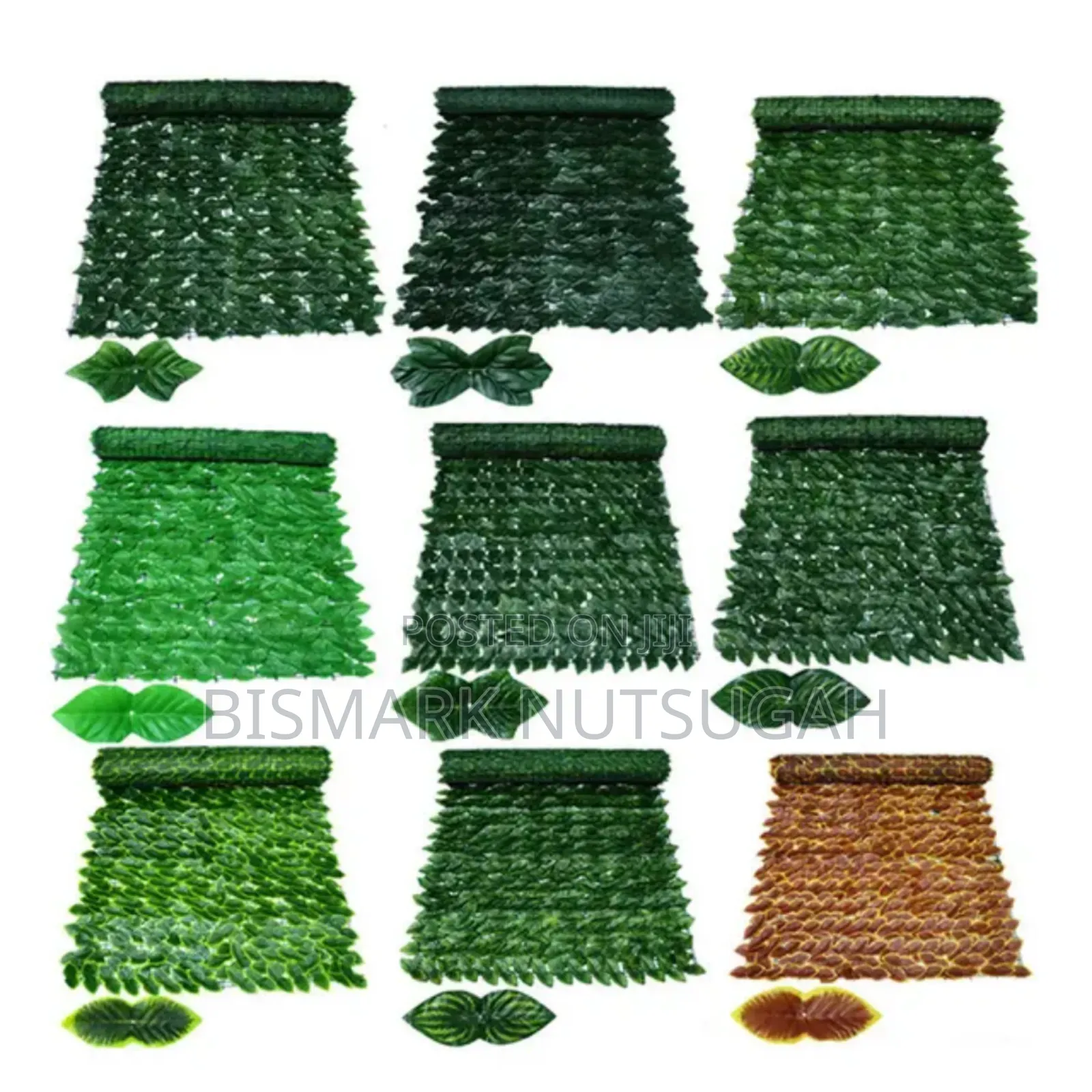 Artificial Wall Hanging Green Leaf Fence