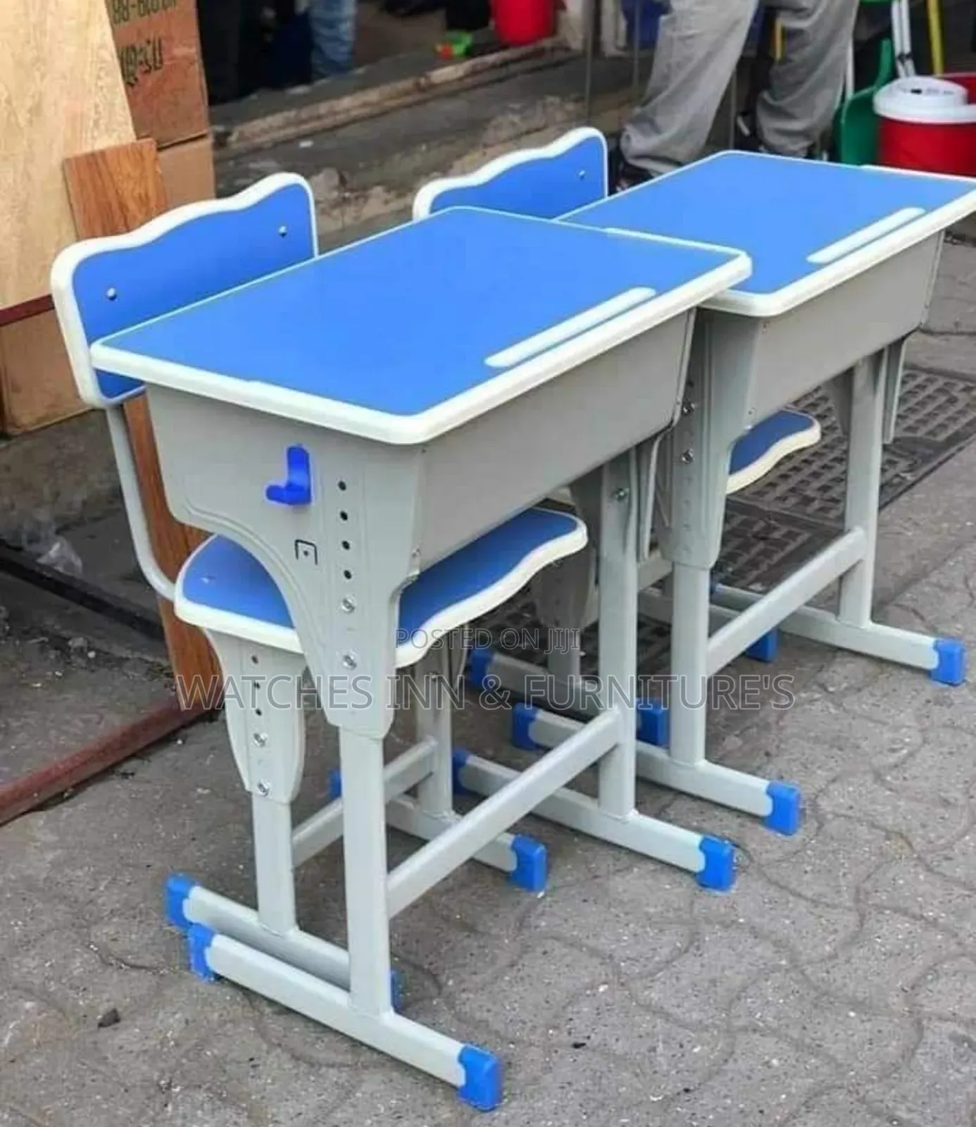 Blue Surface Desk for Schools ( Basic, Secondary, Tertiary )