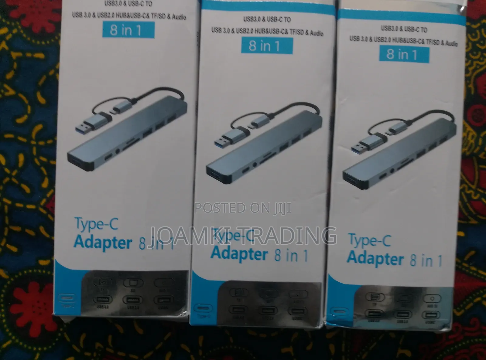 8 In 2 Usb Type C Hub For Laptop, Phones, Tablets, Pc.