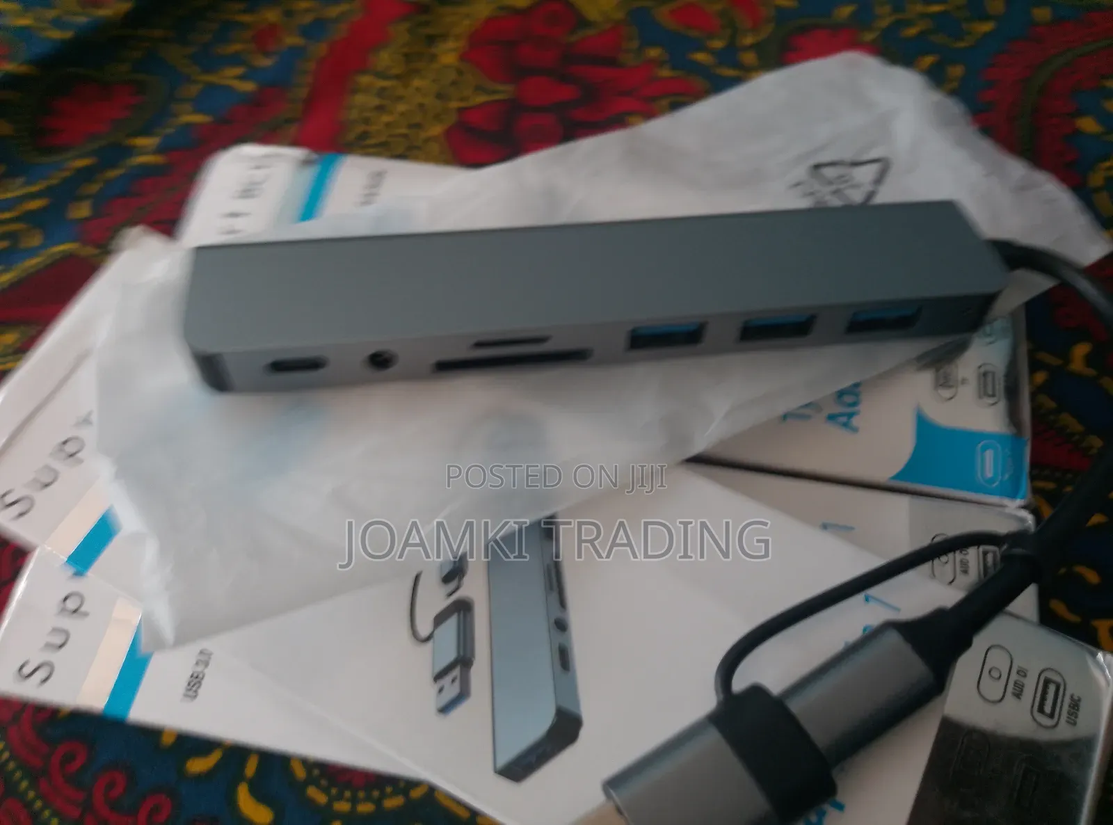 8 In 2 Usb Type C Hub For Laptop, Phones, Tablets, Pc.