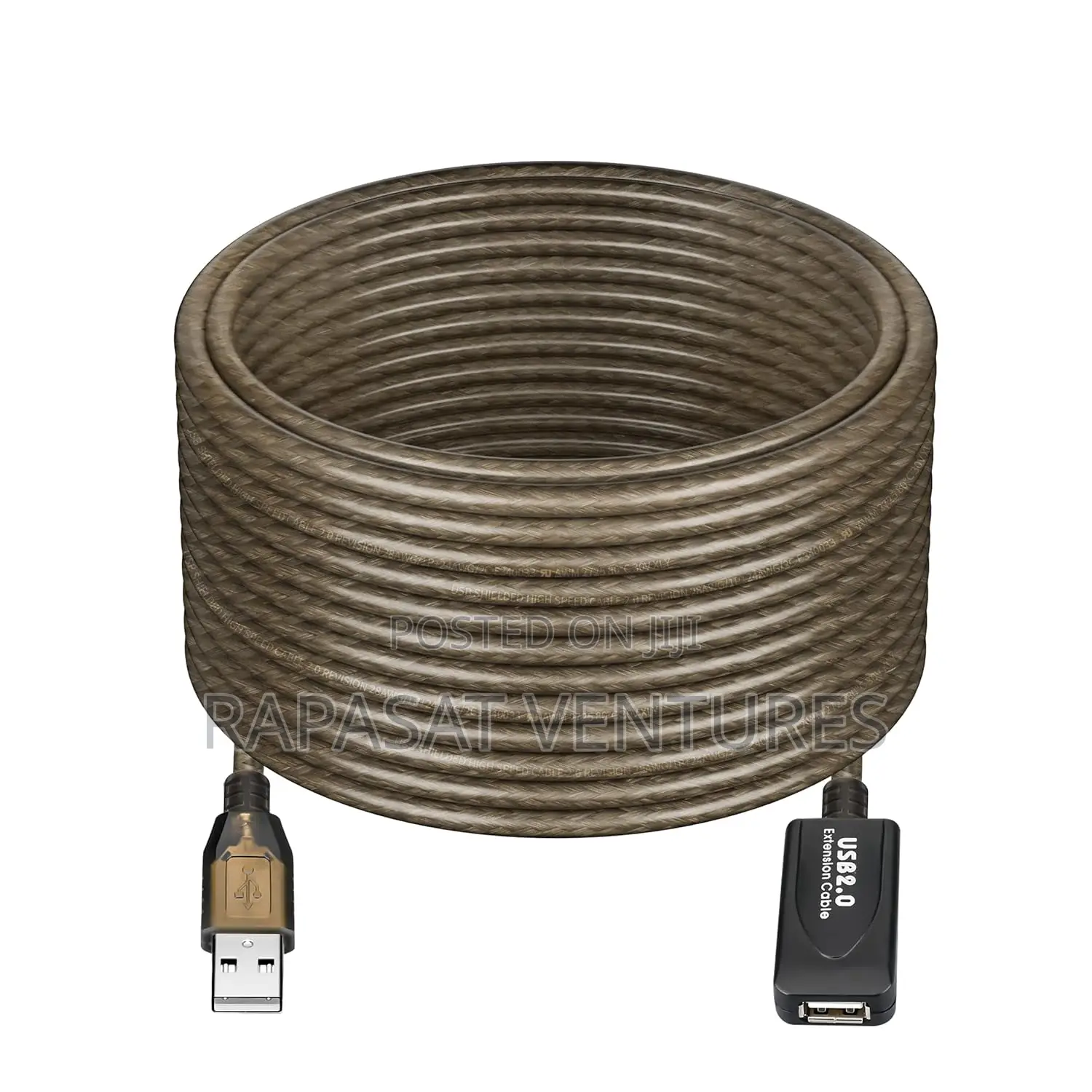 25m Usb 2.0 Type a Male to a Female Active Extension Cable