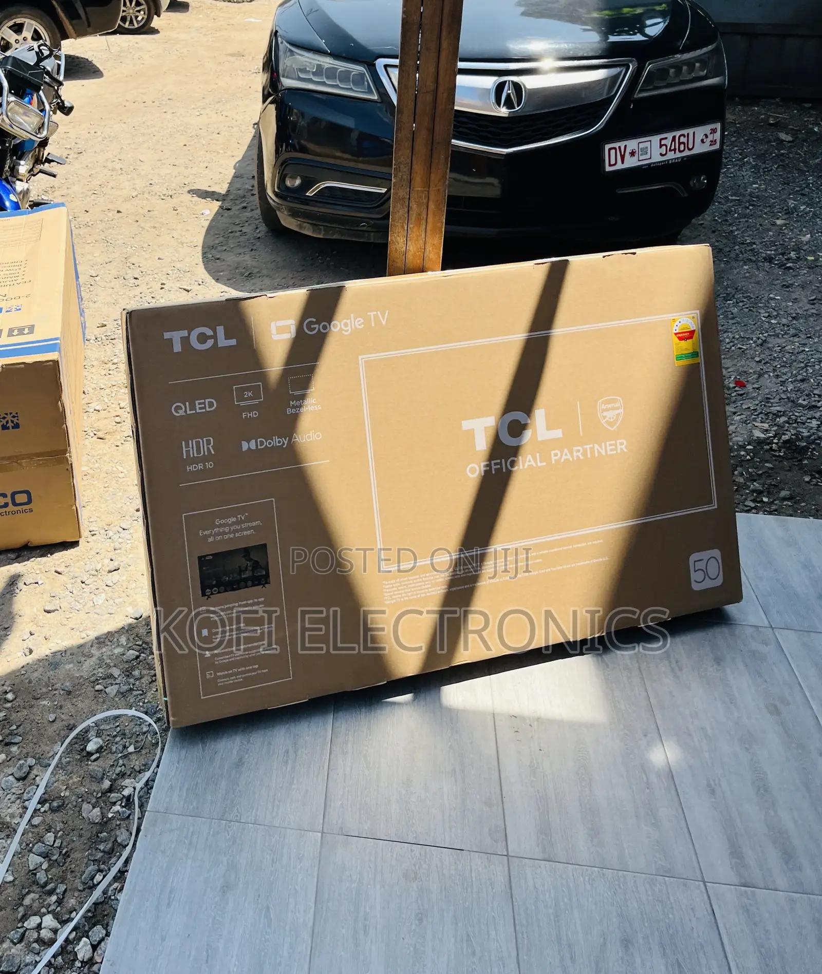 Purchase Original TCL 50 Inch Qled Smart Tv(Black) 