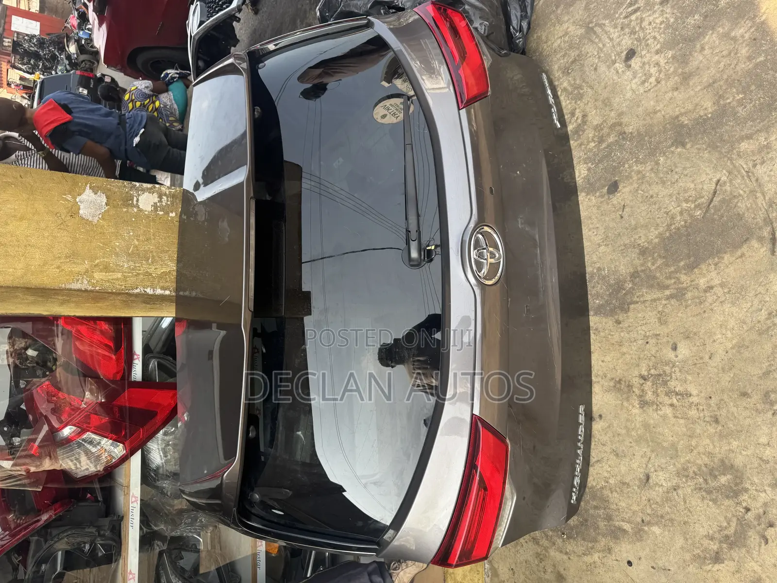 2014-2016 Toyota Highlander Trunk Lid Deck Tail Gate