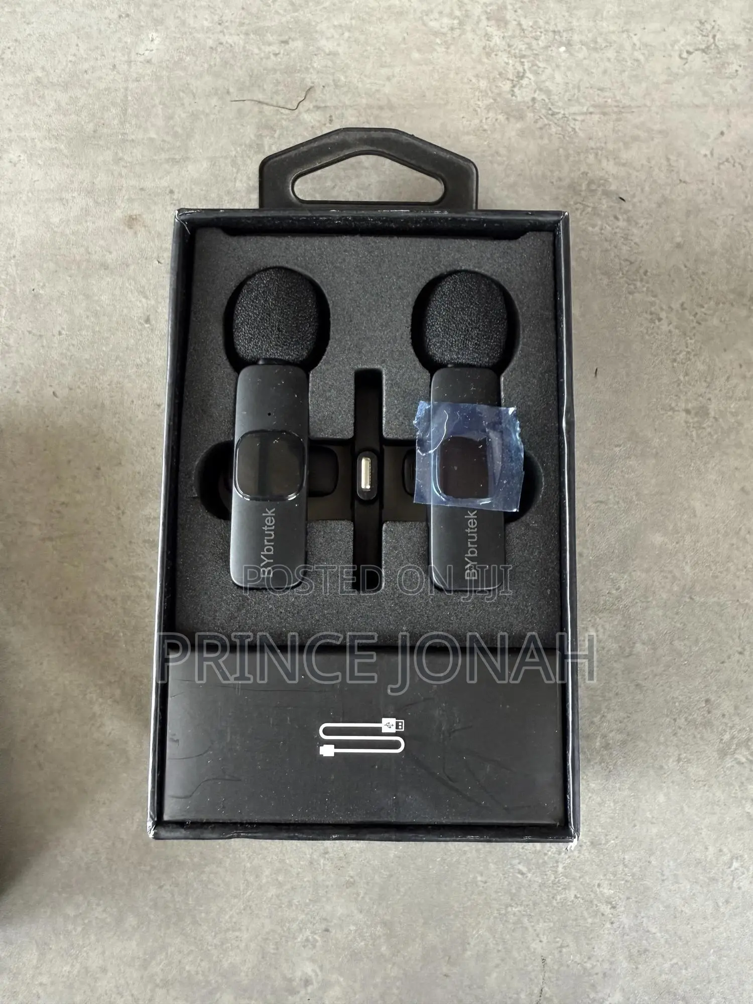 Bybrutek iPhone Wireless Microphone for Podcasts,Tiktok