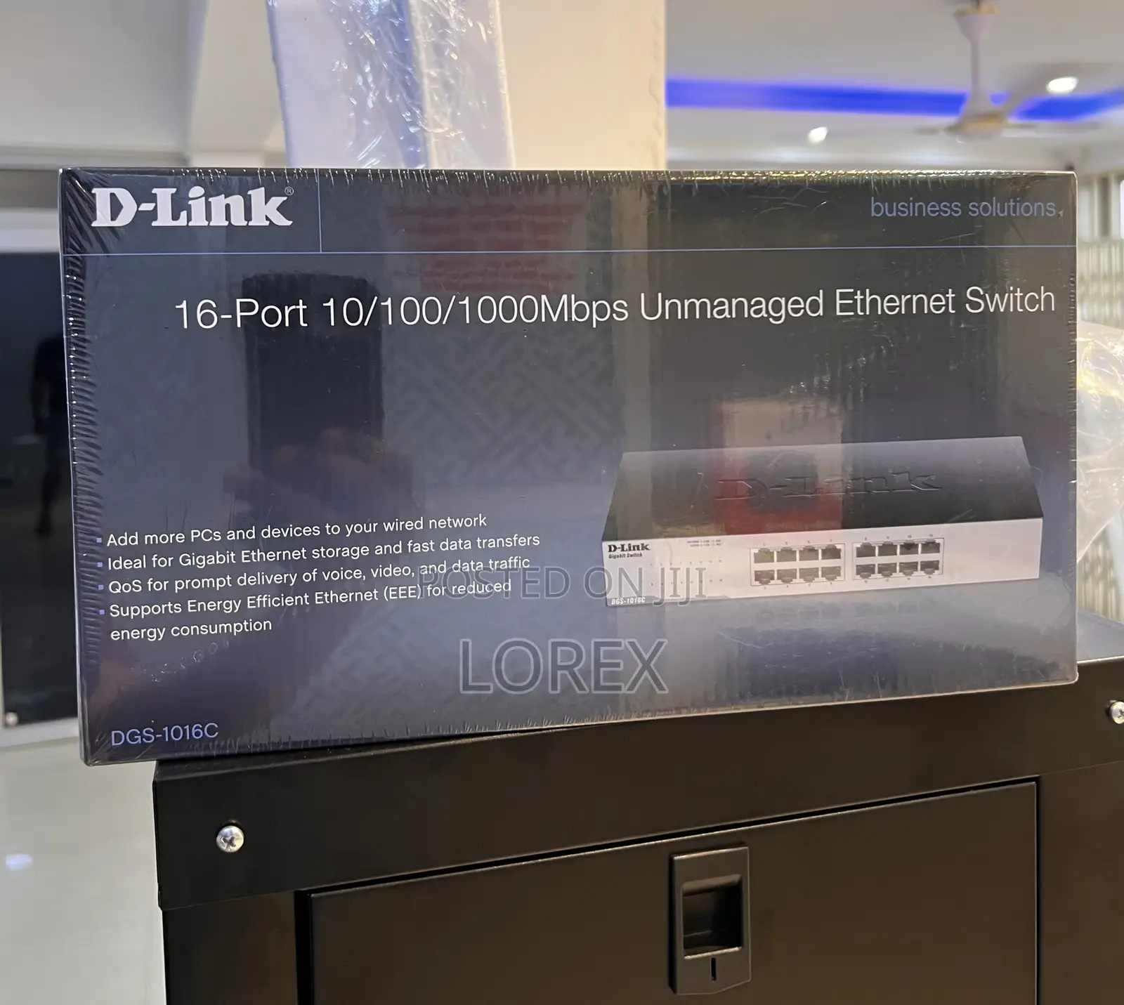 D-Link 16 Port Gigabit Unmanaged Switch DGS-1016c