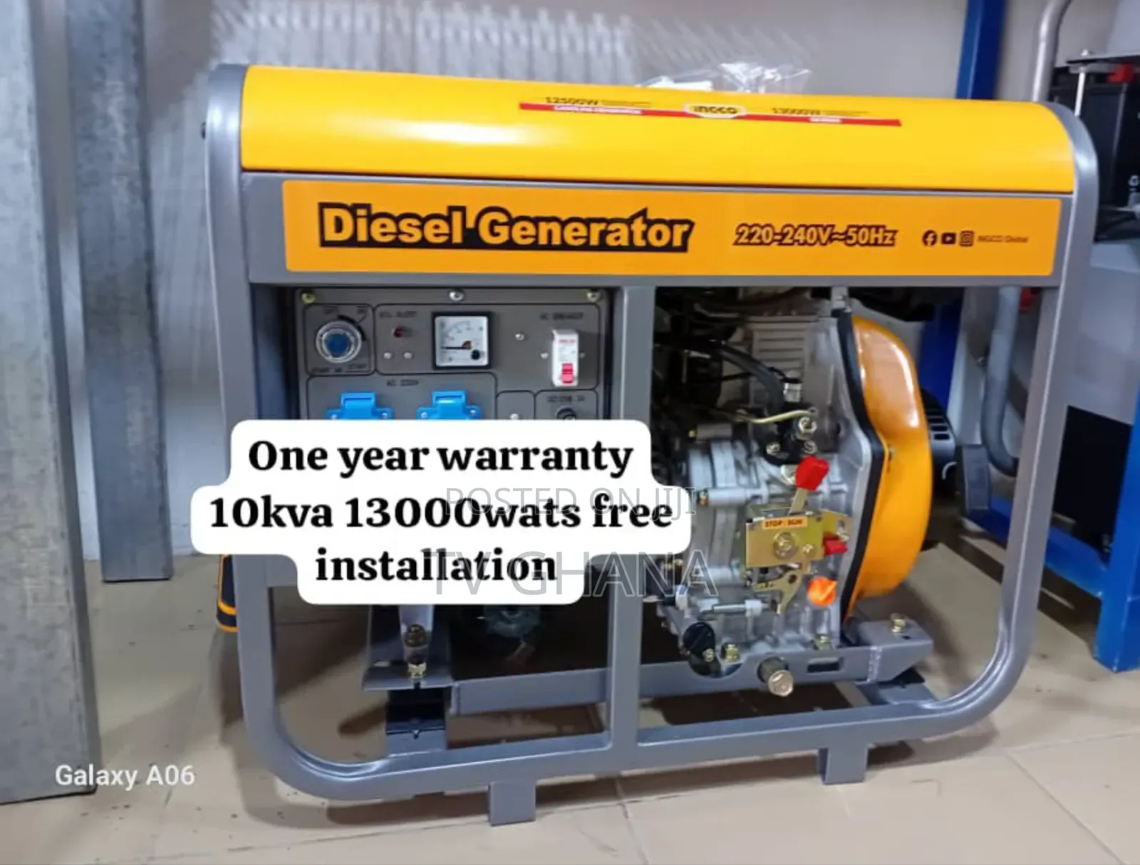 Top Tier Power Performance Ingco Generator Diesel Ingco