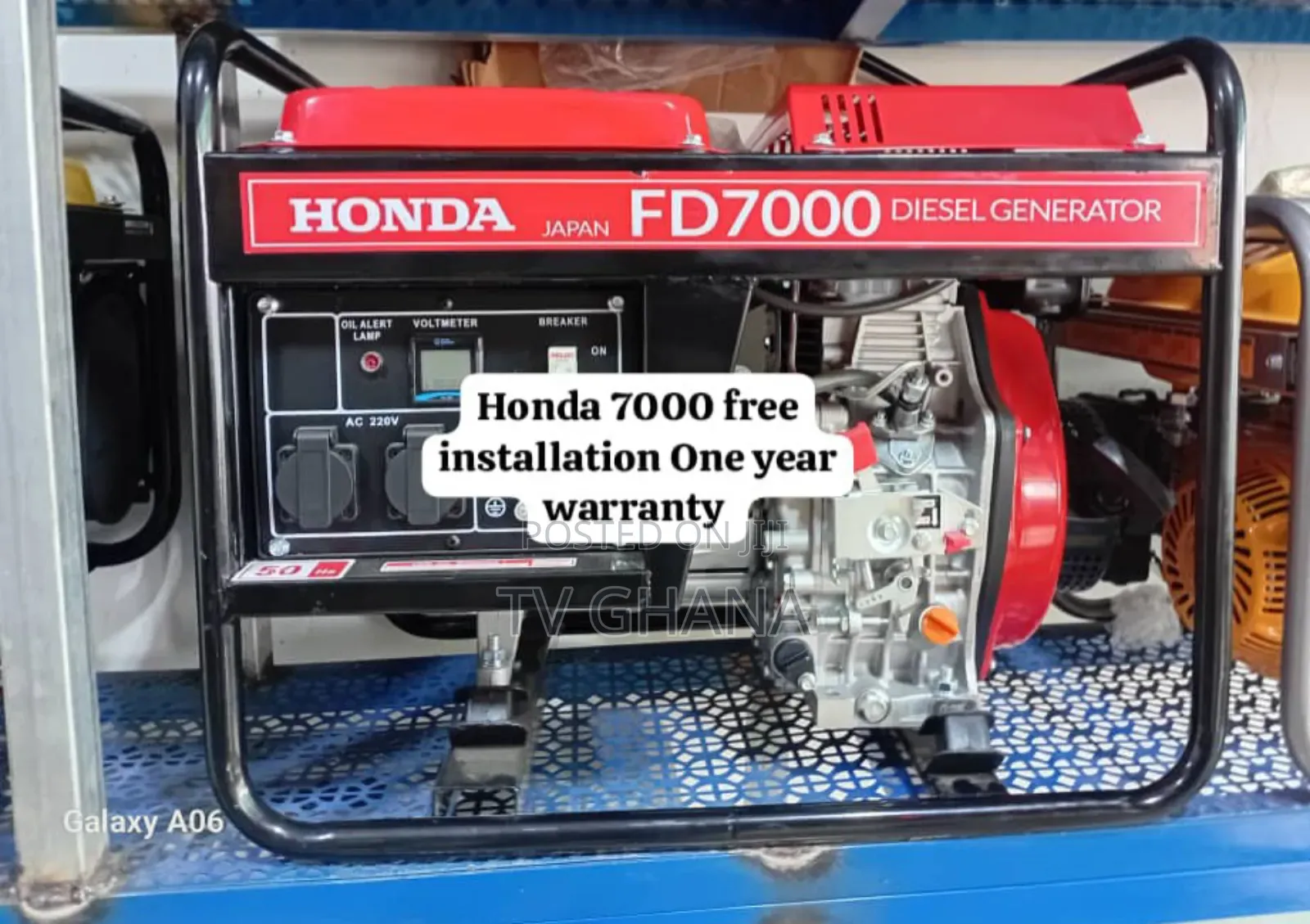 Power Without Compromise Honda Fd7000 Petrol Generator