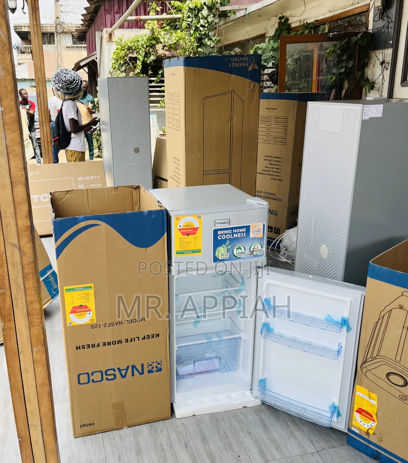 Most Reliable Nasco Electric 2 Door Refrigerator(Gray).