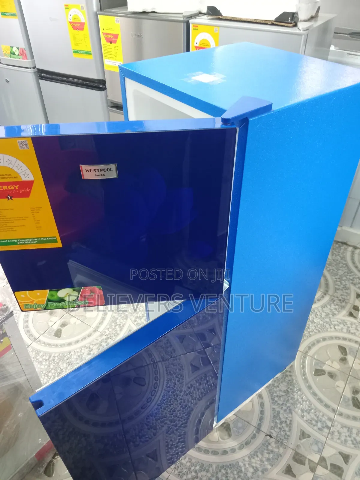 Top Freezer Fridge Energy Rated Westpool Fridge 108liters