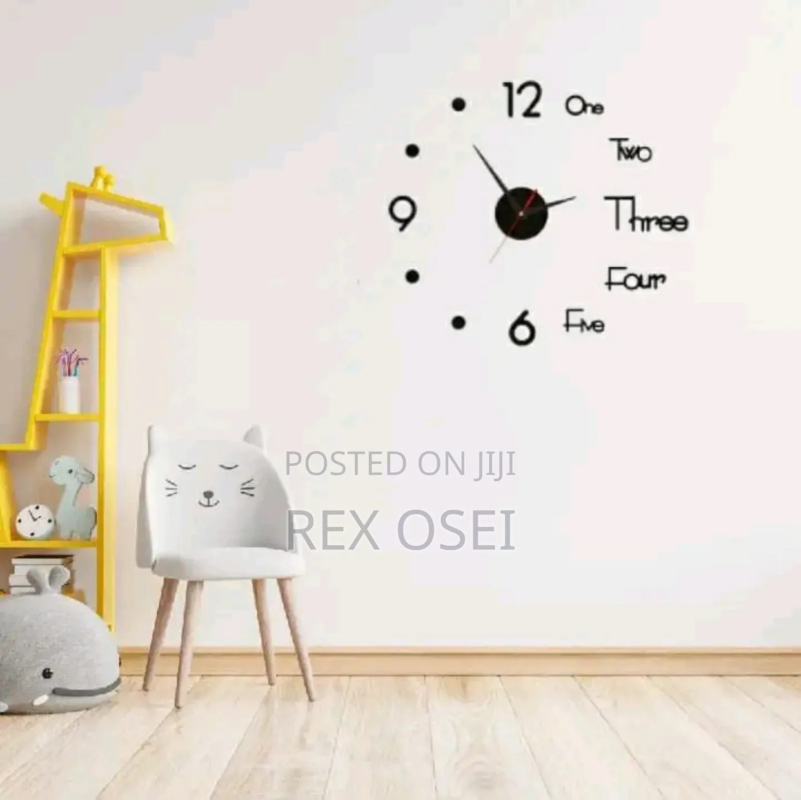 3d Wall Clock Style