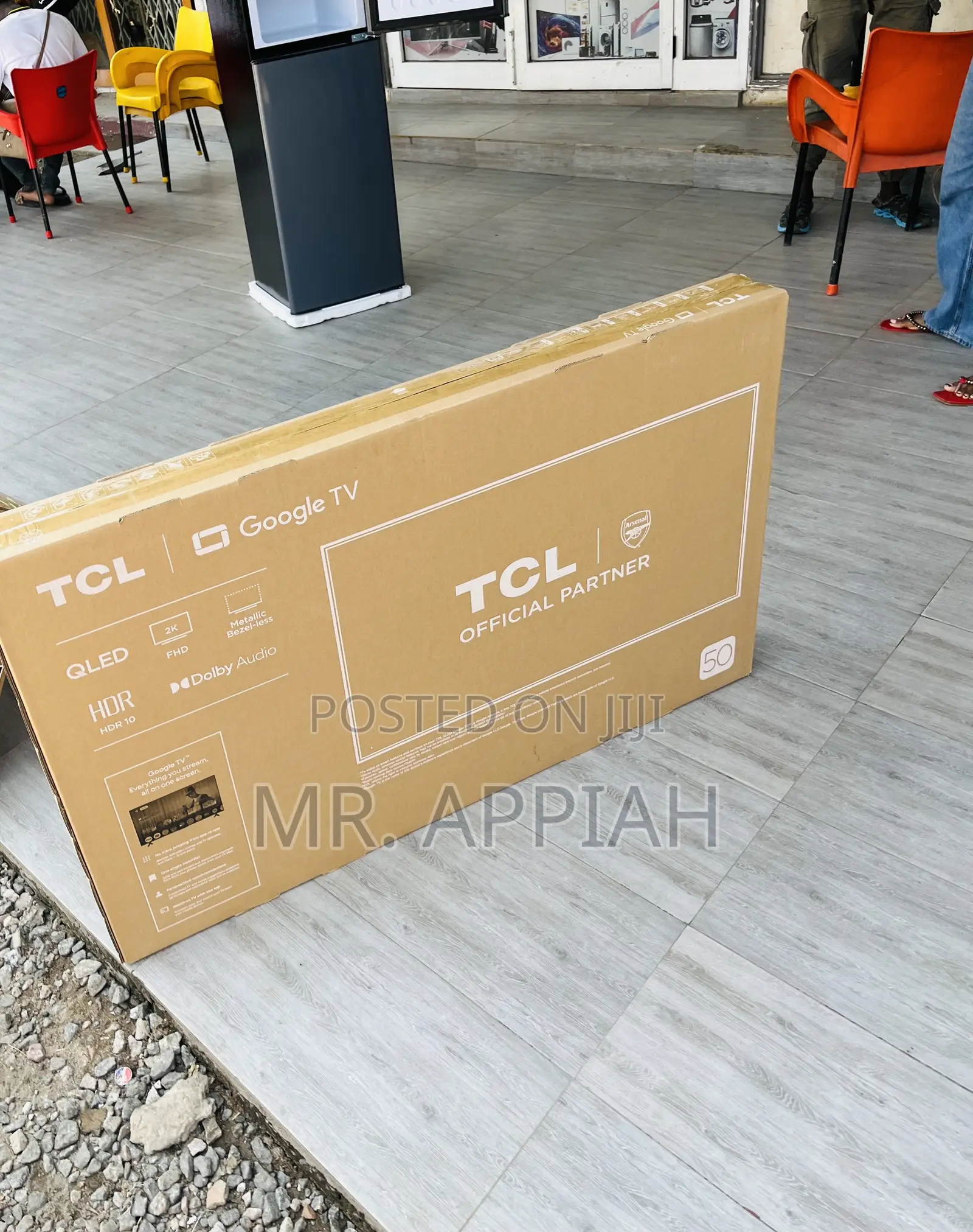 Awesome TCL 50c645 50 Inch Qled Smart Screen Tv(Black).